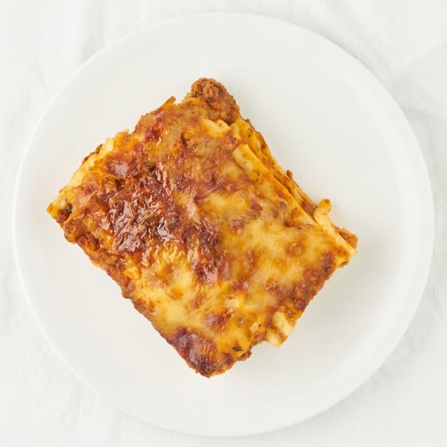 Homemade Lasagna in Meat Sauce.